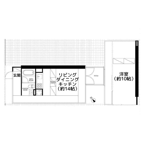 G-FLAT - D'タイプ・間取り図
