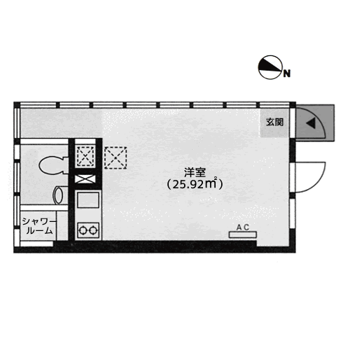G FLAT - 間取り図