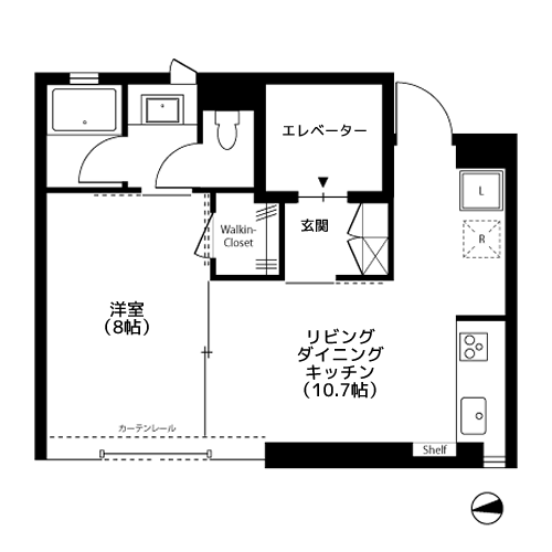 ガニメデ - 間取り図
