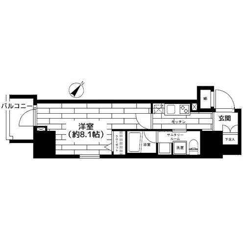グランドコンシェルジュ蒲田 - 間取り図