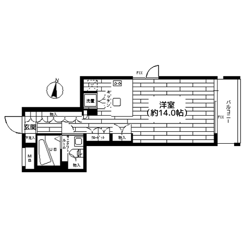 グランドコンシェルジュ都立大学 - 間取り図