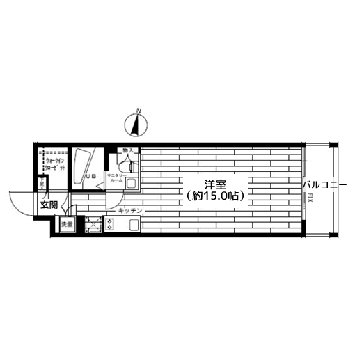 グランドコンシェルジュ都立大学 - 間取り図