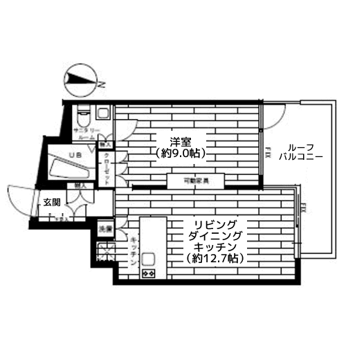 グランドコンシェルジュ都立大学 - 間取り図