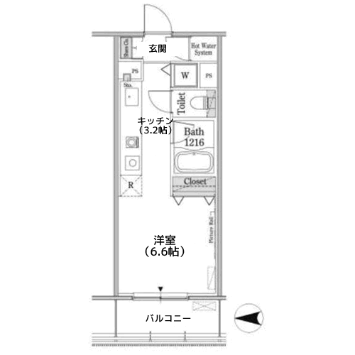 グランドゥール代々木大山 - 間取り図