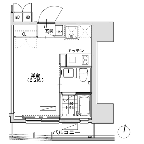 Cタイプ - 間取り図