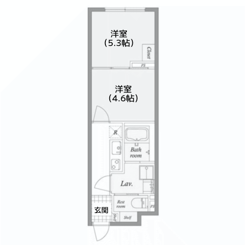 GRAN PASEO 等々力 - 間取り図