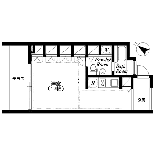 Gridie - N21タイプ・間取り図