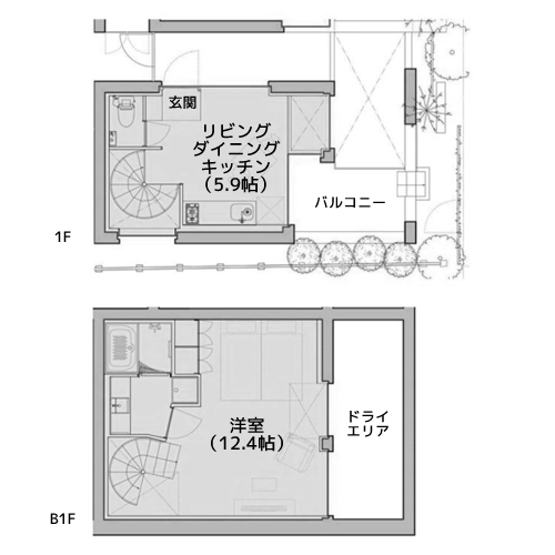 Hill Terrace J3 - 間取り図