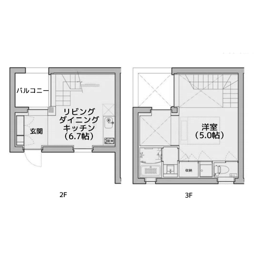 Hill Terrace J3 - 間取り図