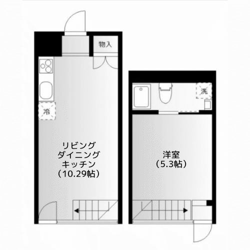 ハウスHM - 間取り図