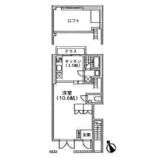 イイダアネックス10 - 間取り図