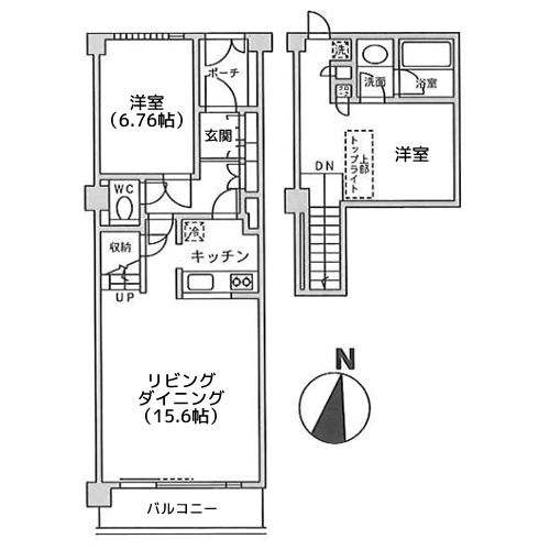 イイダアネックス7 - 間取り図