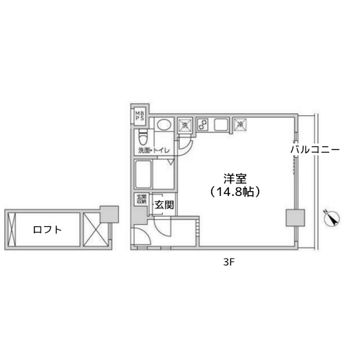 イイダアネックス7 - 間取り図