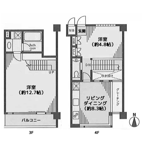 イイダアネックス7 - 間取り図