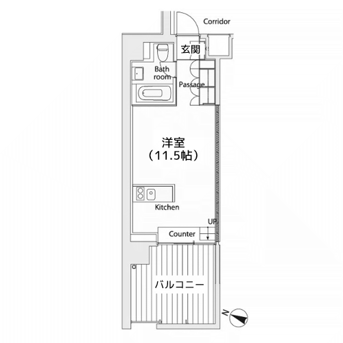 イプセ学芸大学 - 間取り図