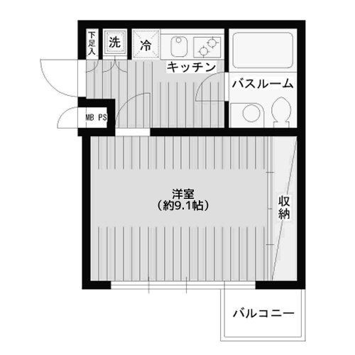 JOYCE広尾 - 間取り図