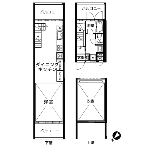 Kamiikedai2155 - 間取り図