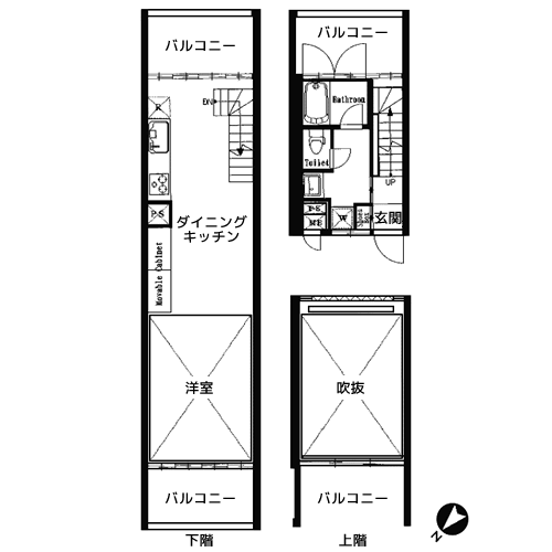 Kamiikedai 2155 - 間取り図
