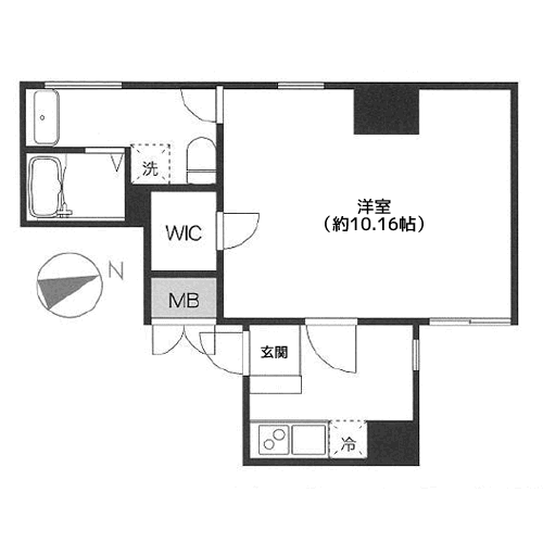 ケイト門仲 - 間取り図