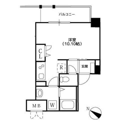 KDXレジデンス上野毛 - 間取り図