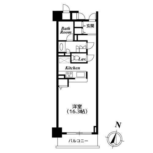 KDXレジデンス白金I - 間取り図