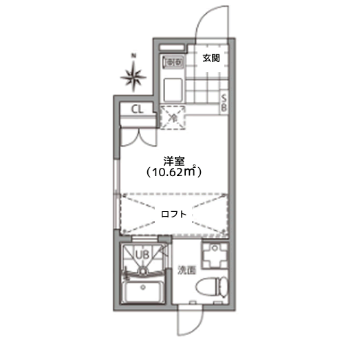 心葉テラス大岡山 - 間取り図