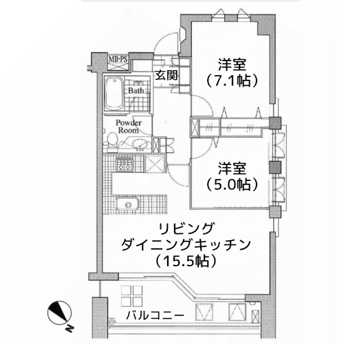 ラナイヘリテイジ - 間取り図