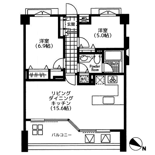ラナイヘリテイジ - 間取り図