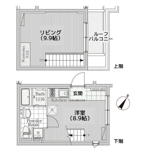 LAPiS白金高輪 - 間取り図