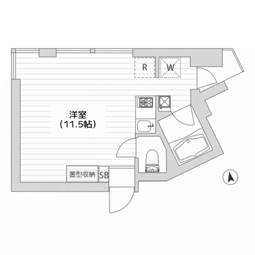 レクラン用賀 - 間取り図
