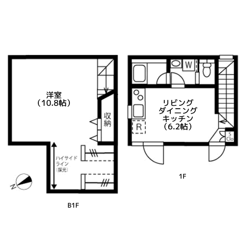 リーガランド恵比寿 - 間取り図