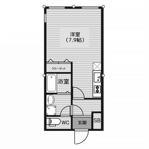 リーガランド小山 - 間取り図