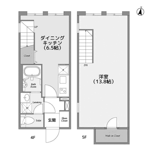リーガランド小山 - 間取り図