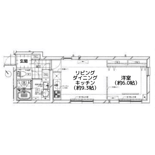リーガランド目黒 - 間取り図