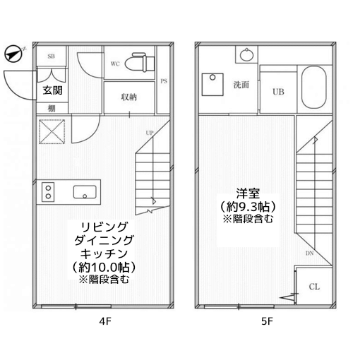 リーガランド中目黒 - 間取り図