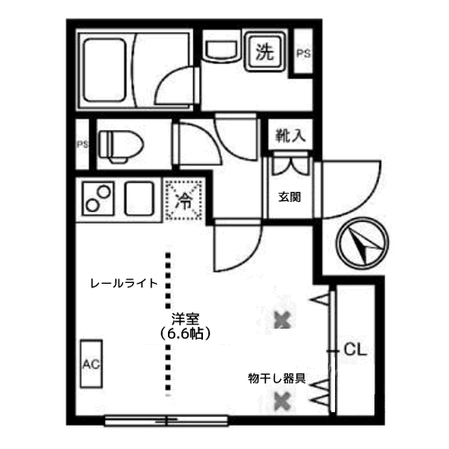リーガランド大岡山アネックス - 間取り図