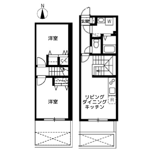 リーガランド大岡山 - 間取り図