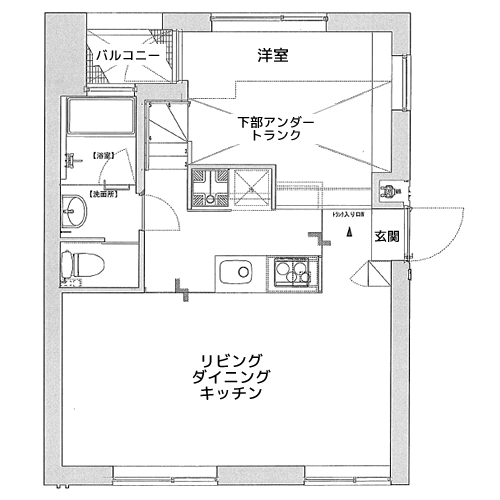 リベルダージュ - 間取り図