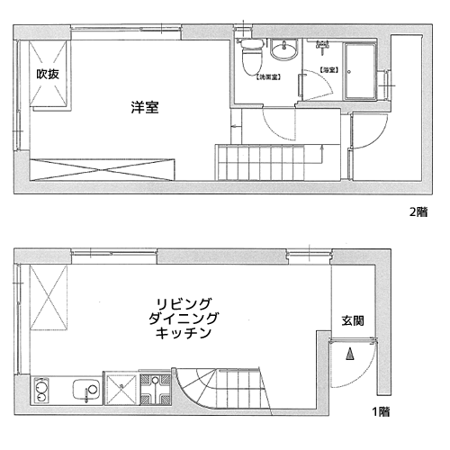 リベルダージュ - 間取り図