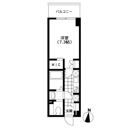 プライマル錦糸町 - 間取り図