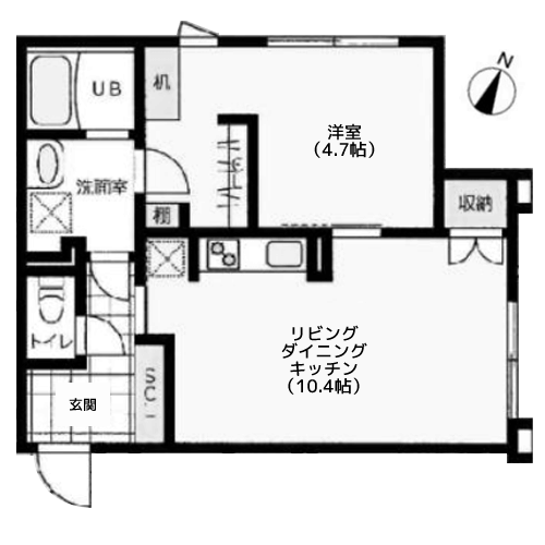 MDM駒沢大学 - 間取り図