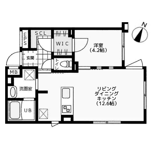 MDM駒沢大学 - 間取り図