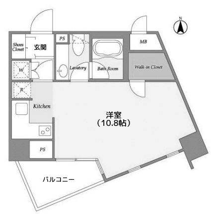 MG目黒駅前 - 間取り図