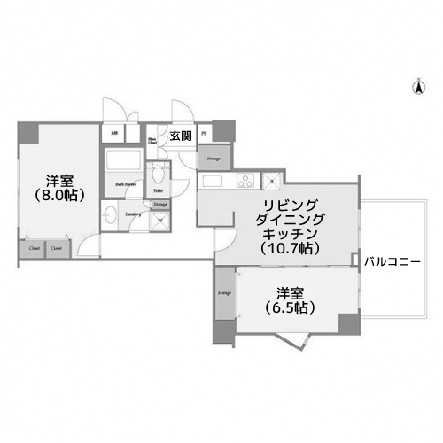 MG目黒駅前 - 間取り図