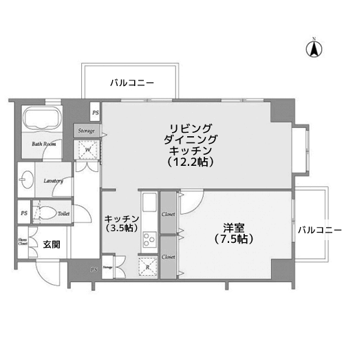 MG目黒駅前 - 間取り図