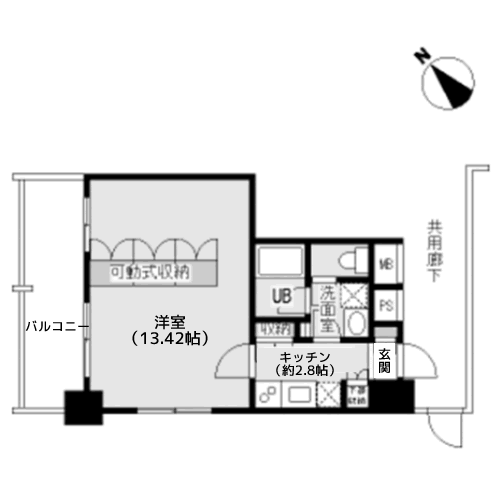 MODERNO - 間取り図