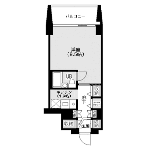 N3ユニテ - 間取り図