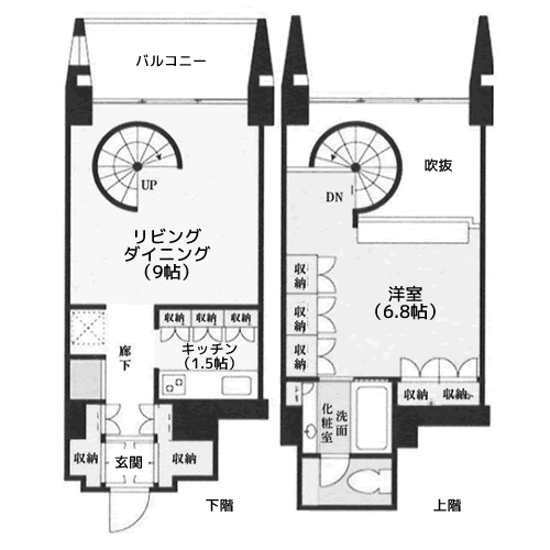 N3ユニテ - 間取り図