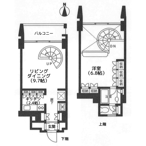 N3ユニテ - 間取り図