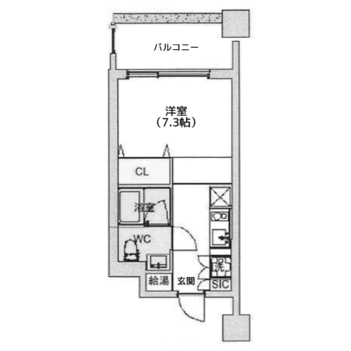 Nakameguro Crossover - 間取り図